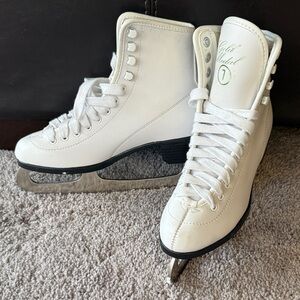 White Ice Skates